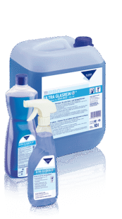 Ultra Glaserin klaasi ja plastikupuhastus pH10