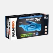 Lõpumüük: Kinnas NITRIIL sinine PALMPRO GRIP L 100tk