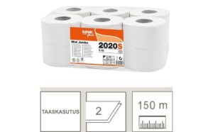 Tualettpaber Mini Jumbo SavePlus 150m