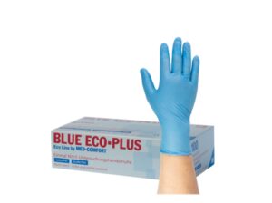Lõpumüük: Kinnas nitriil sinine EcoPlus XL 100tk