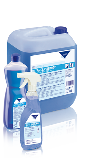 Ultra Glaserin klaasi ja plastikupuhastus pH10