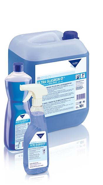 Ultra Glaserin klaasi ja plastikupuhastus pH10