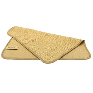 Mikrokiudlapp WAVE Gold 36x36cm