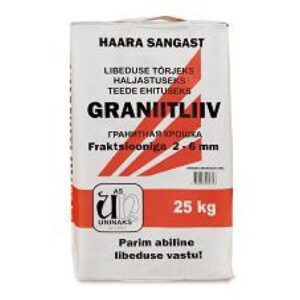 Graniitliiv 2-6mm / 25kg kott